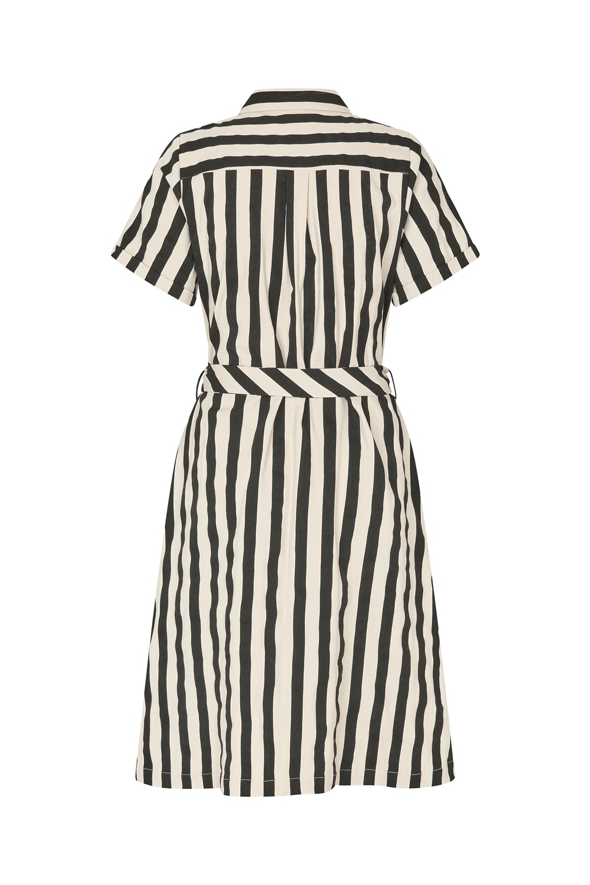 Lolly’s Laundry - Tulle Midi Dress Black Stripe