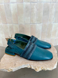 FELMINI - D779 Petrol Blue Mule