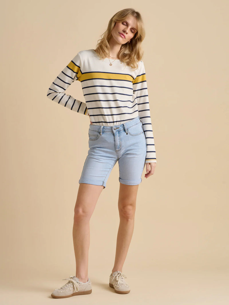 Brakeburn - English Stripe Bella Crew