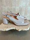 Alfie and Evie - URide Mushroom Patent Leather