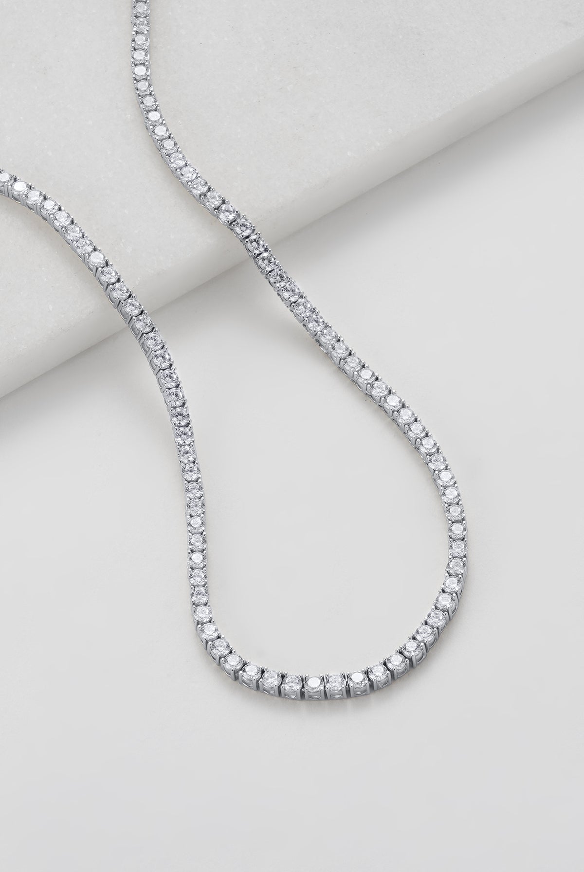 Zafino Dani Tennis Necklace silver