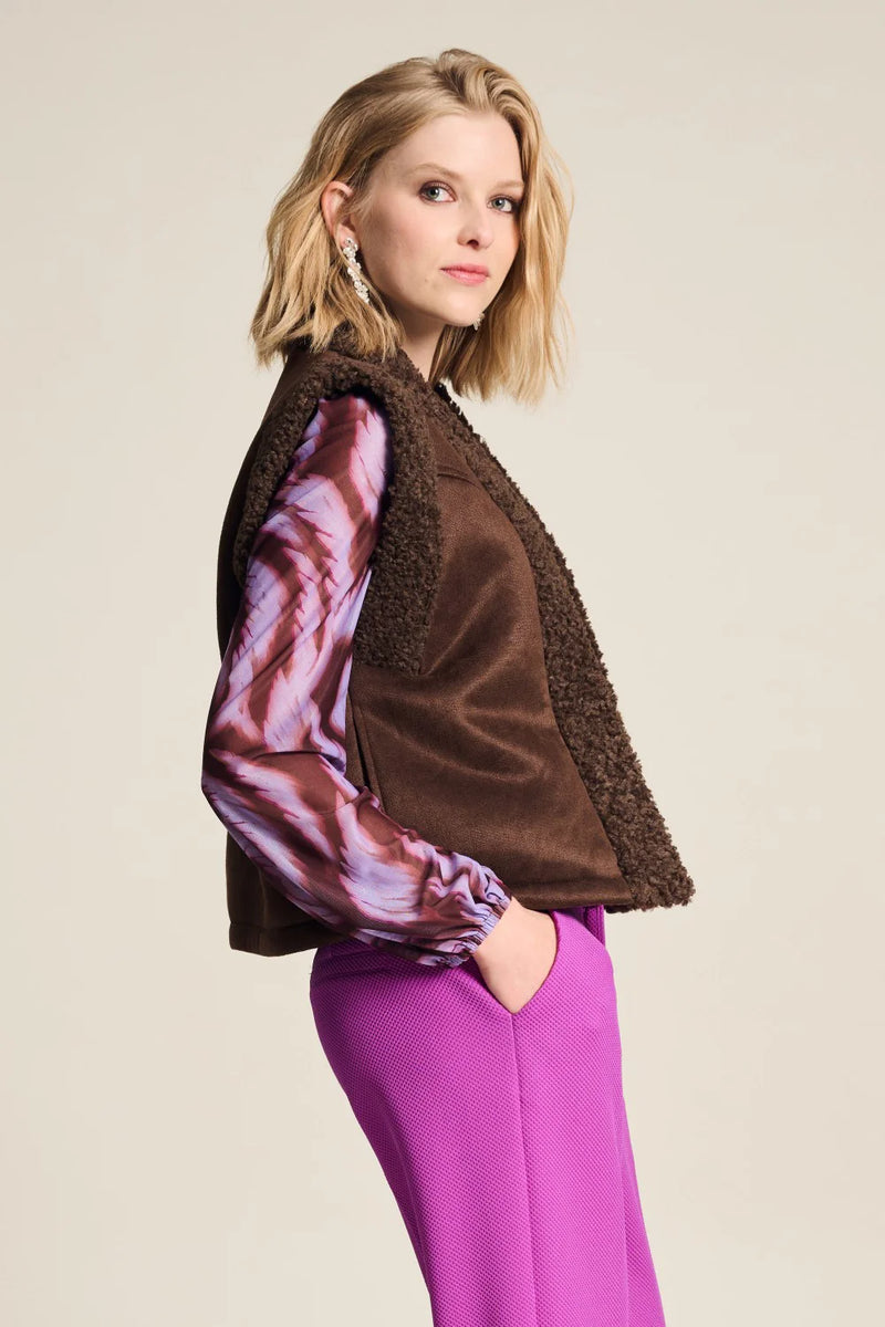 POM Amsterdam - Lammy Brown Gilet