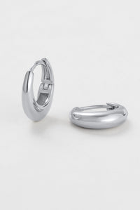 Zafino Cleo Hoop Medium Silver