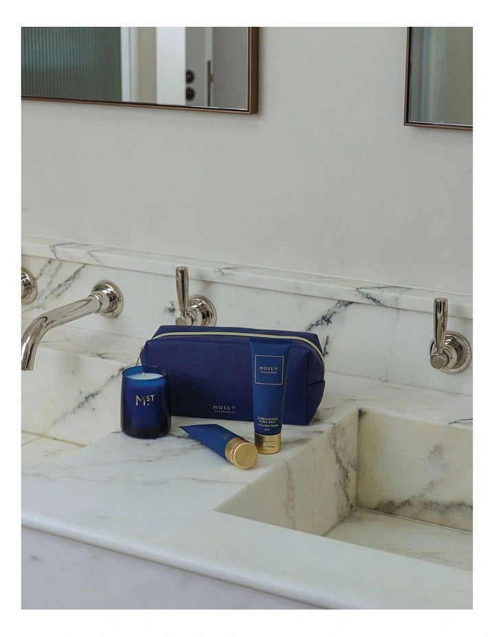 MOSS ST - Travel Gift Set Sandalwood & Sea Salt