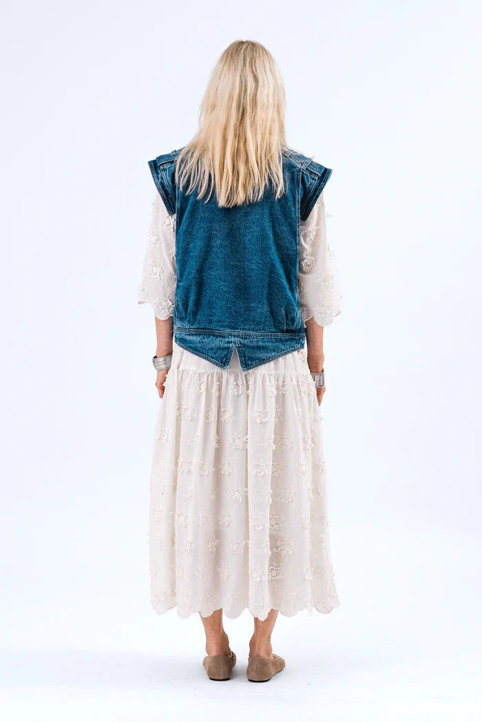 Lolly’s Laundry - Timor Midi Dress Creme
