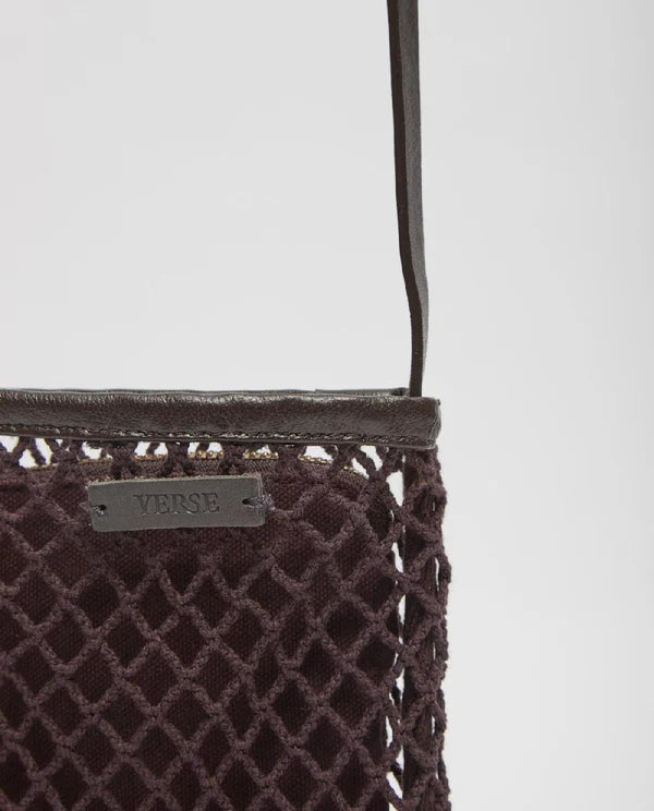 Yerse - Chocolate Mobile Phone Crossbody Bag