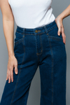 ATTE Denim - Claudia Wide Leg Flare Jean Ink