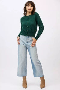 Mia Fratino - Sierra  Brushed Cardi Forest