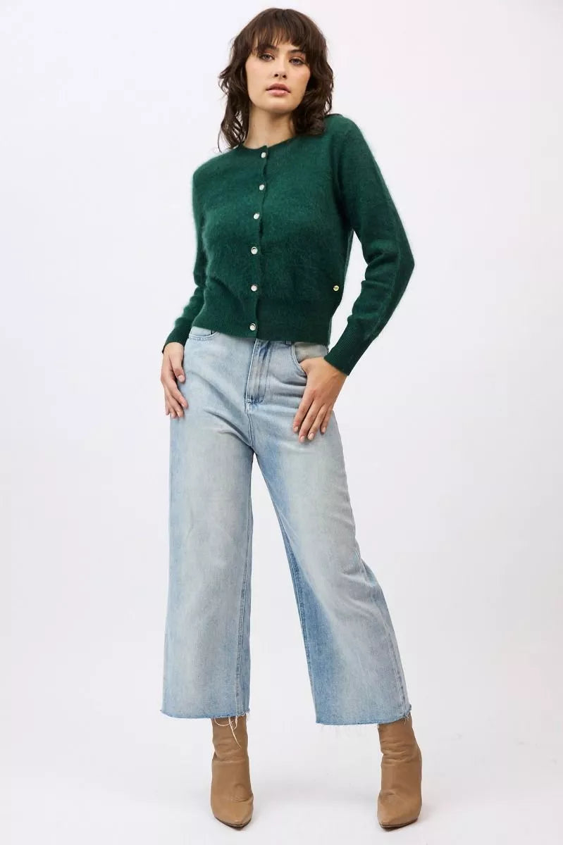 Mia Fratino - Sierra  Brushed Cardi Forest