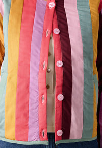 Lolly’s Laundry - Emilia Quilted Jacket Rainbow