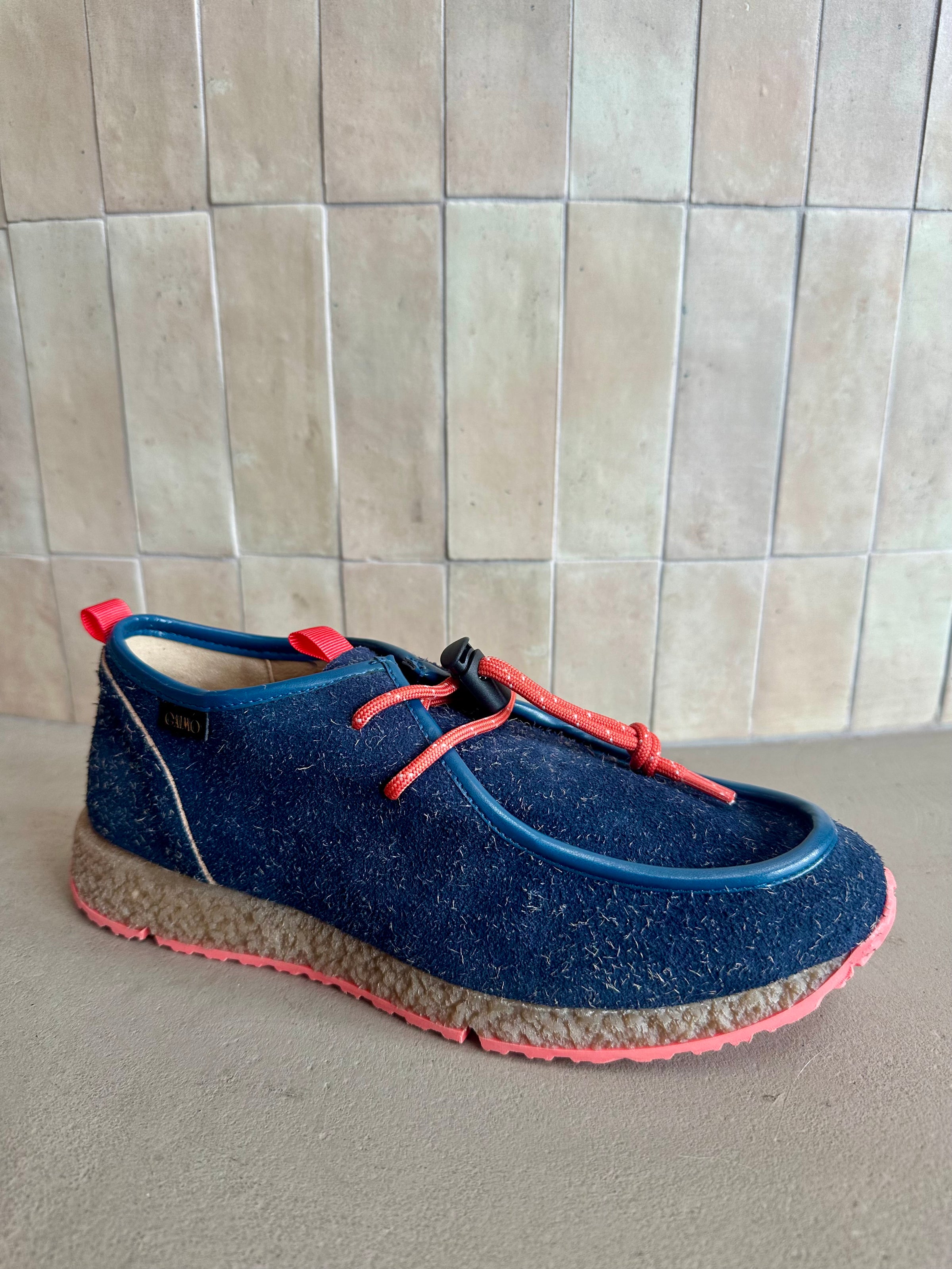 Gaimo - Pranvi Dark Jeans Blue Rough Suede