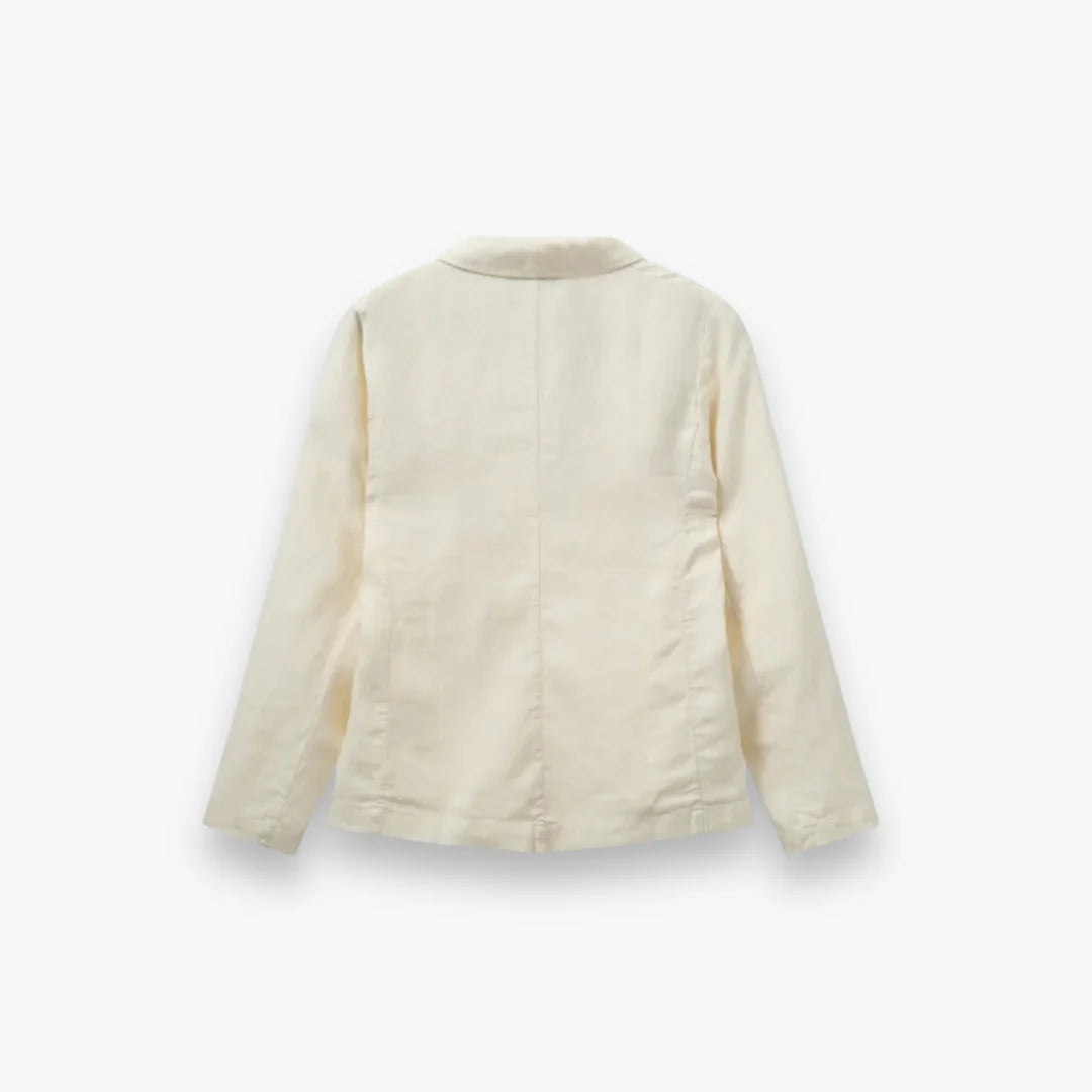 Mos Mosh - Amelina Linen Blazer Ecru