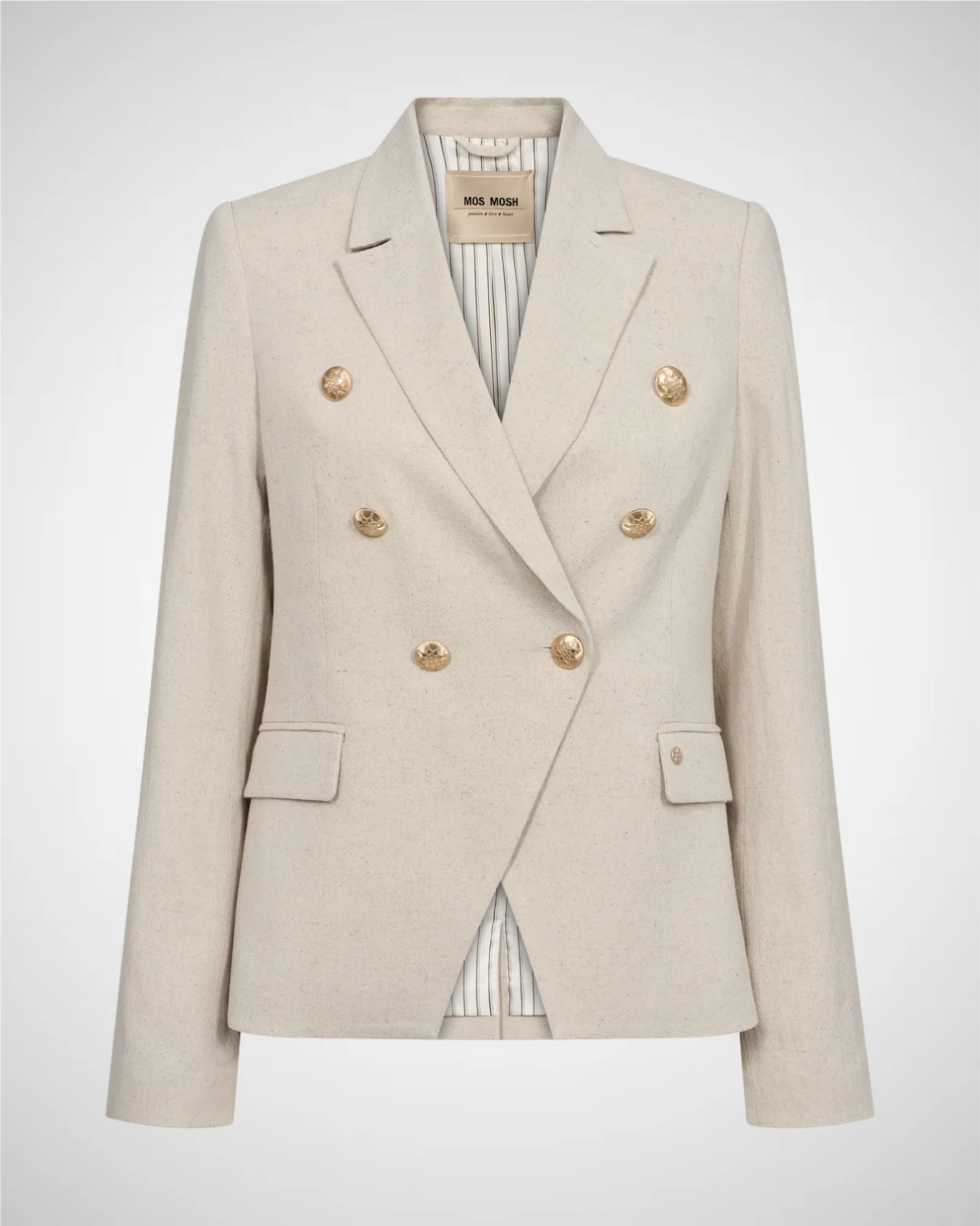 Mos Mosh - Beliz Jolene Blazer Feather Gray