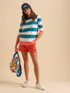 Brakeburn - Coastal T-Shirt Teal/Coral