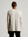 Mr Simple - Smith Organic Cotton Long Sleeve Waffle Vintage White