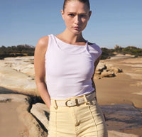 Status Anxiety - Under Your Spell Belt Ivory/Gold