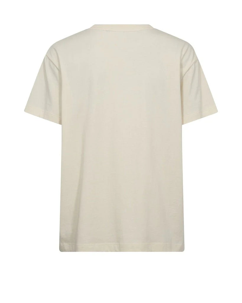 Mos Mosh - Ansie O-Neck Tee Ecru