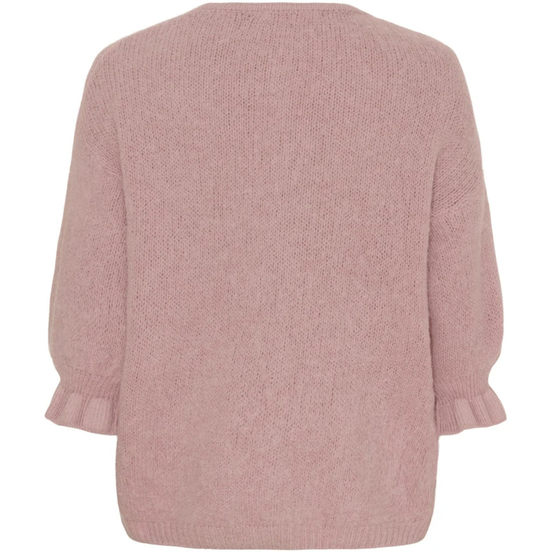 Marta Du Chateau - Juliana Knit Cardigan Old Rose
