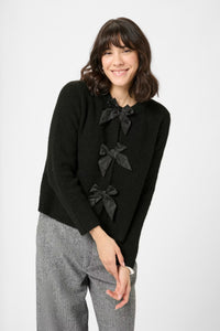 KAFFE - May Knit Cardigan Black