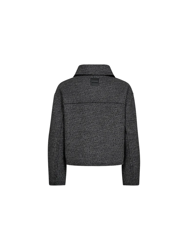 Mos Mosh - Juliette Short Jacket Phantom Grey