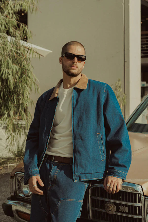 Rhythm - Washed Denim James Jacket