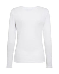 Mos Mosh - Nicole O-LS Tee White