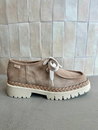 Gaimo - Candia Stone Suede Moccasin