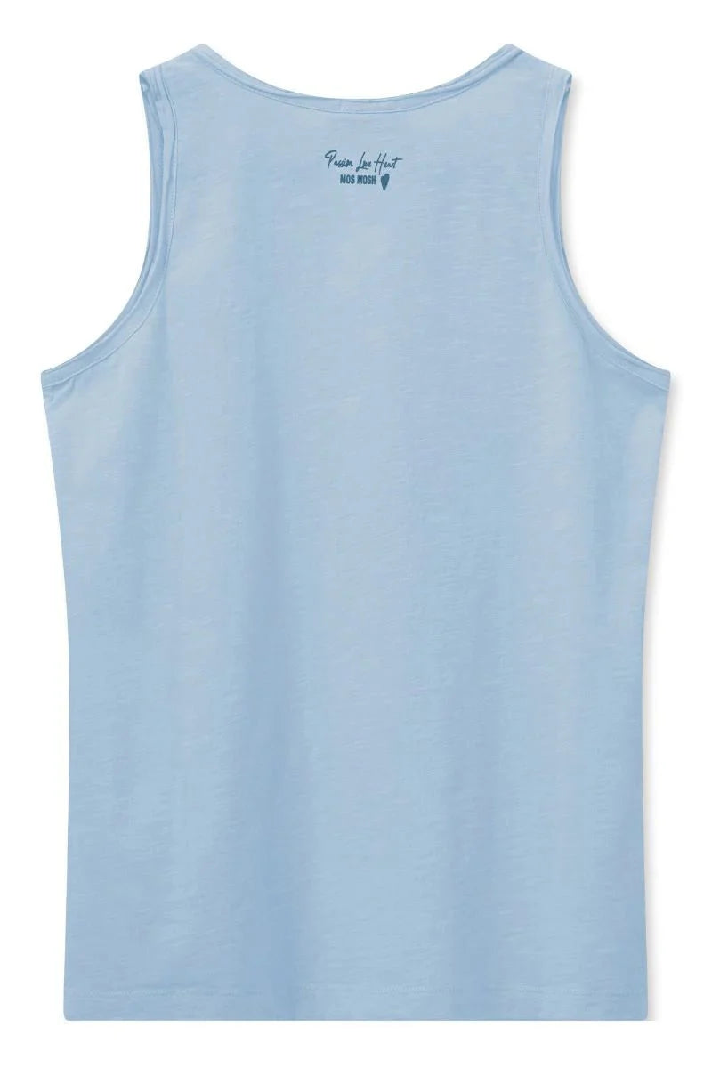 MOS MOSH - Astin Tank Top Cashmere Blue