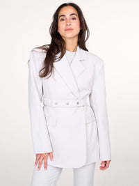 Gestuz - Dagny Blazer White Onyx Melange