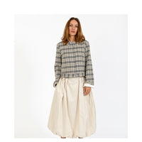 Coster Copenhagen - Short Jacket Crème/Black Check