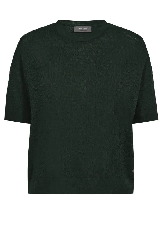 Mos Mosh - Swann O-SS Flora Tee Black