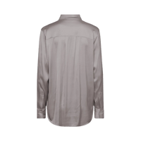 Mos Mosh - Linda Satin Shirt Sharkskin