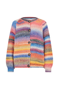 Lolly’s Laundry - Padova Knit Cardigan Multi Stripe