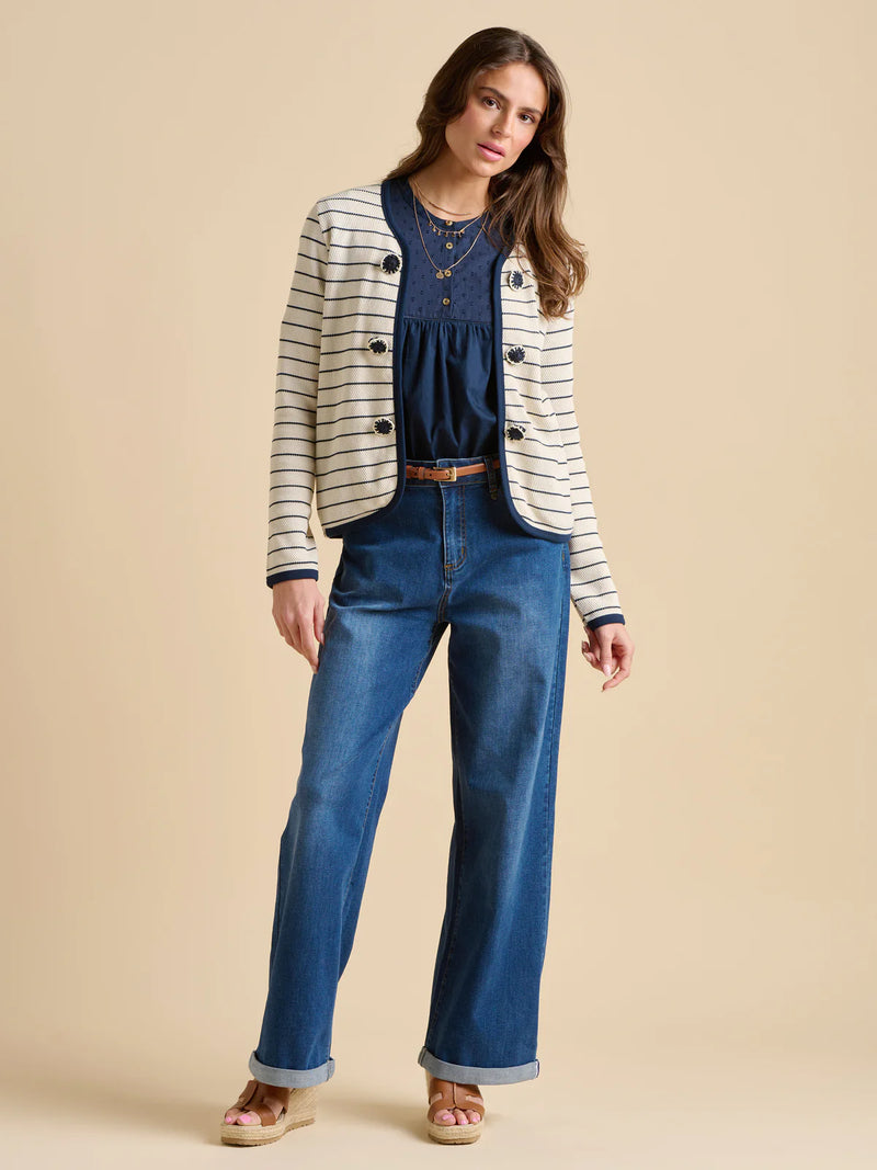 Brakeburn - Lightweight Waffle Stripe Jacket