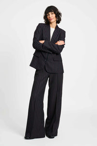 POM Amsterdam - Noir Striped Blazer