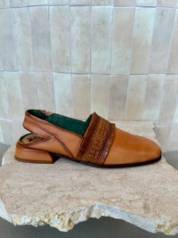 FELMINI - D779 Tan Mule