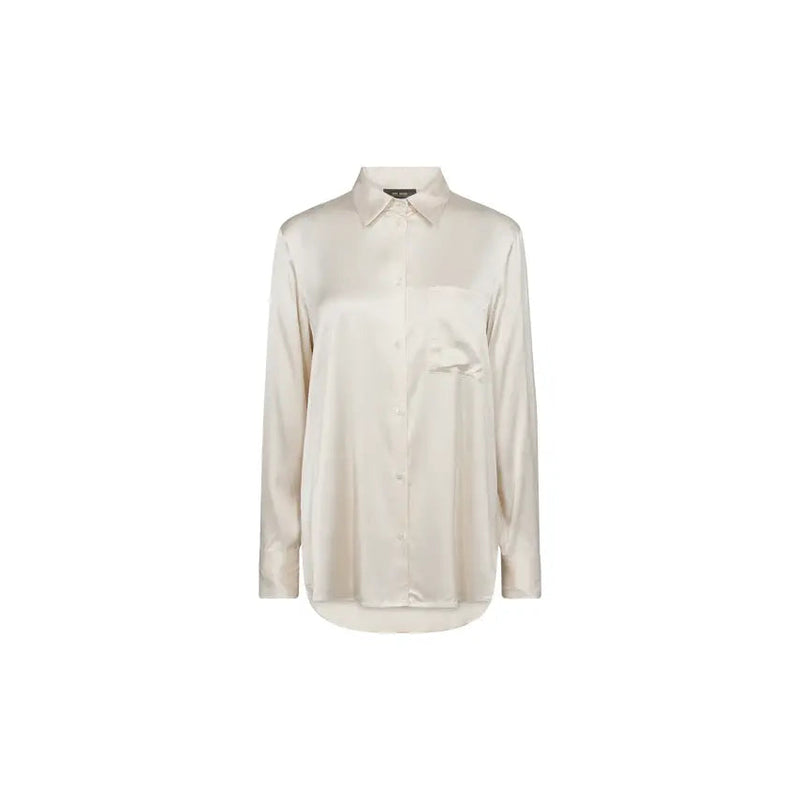 Mos Mosh - Linda Satin Shirt Ecru