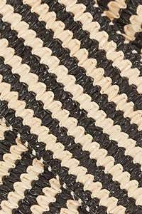 King Louie - Raffia Striped Belt with Tort Buckle