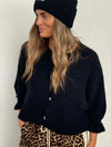 Marta Du Chateau - Juliana Knit Cardigan Black