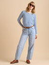 Brakeburn - Barrel Leg Jeans Blue