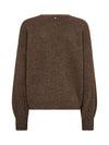 Mos Mosh - Thora V-Neck Knit Cardigan Rain Drum