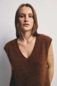 World of Nomads - Ebony Vest Chocolate