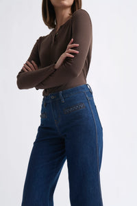 Kireina - Freya Plait Pocket - Palisade Blue