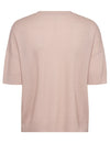Mos Mosh - Swann O-SS Flora Tee Rose Smoke