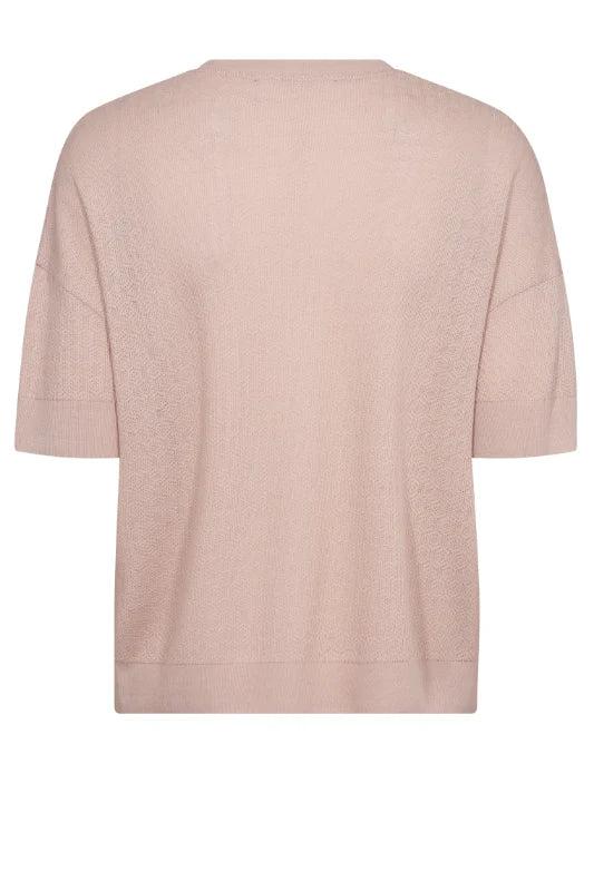 Mos Mosh - Swann O-SS Flora Tee Rose Smoke