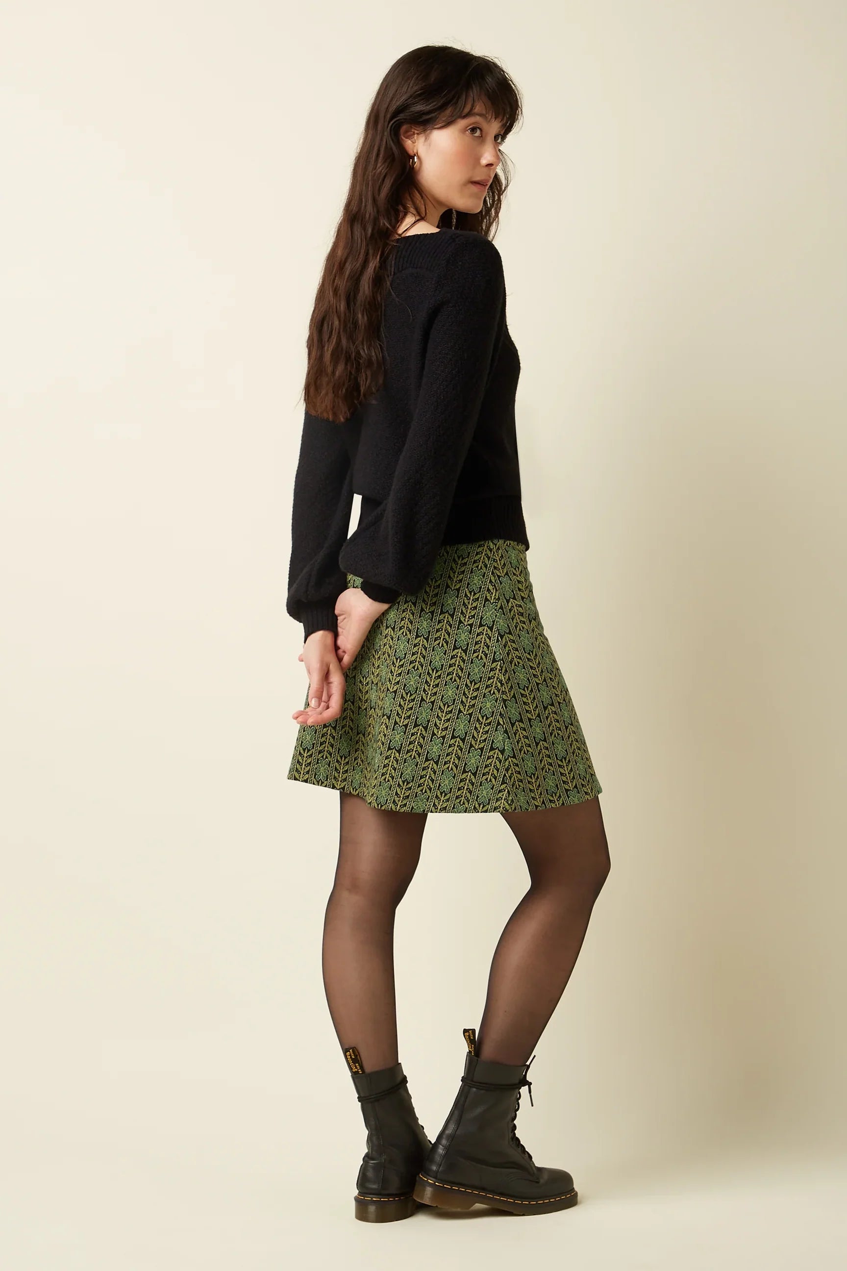 King Louie - Border Skirt Dumas Spruced Green