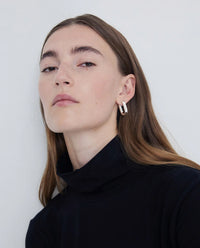 Yerse - High Neck Longsleeve Tee Black