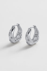 Zafino - June Hoop Silver