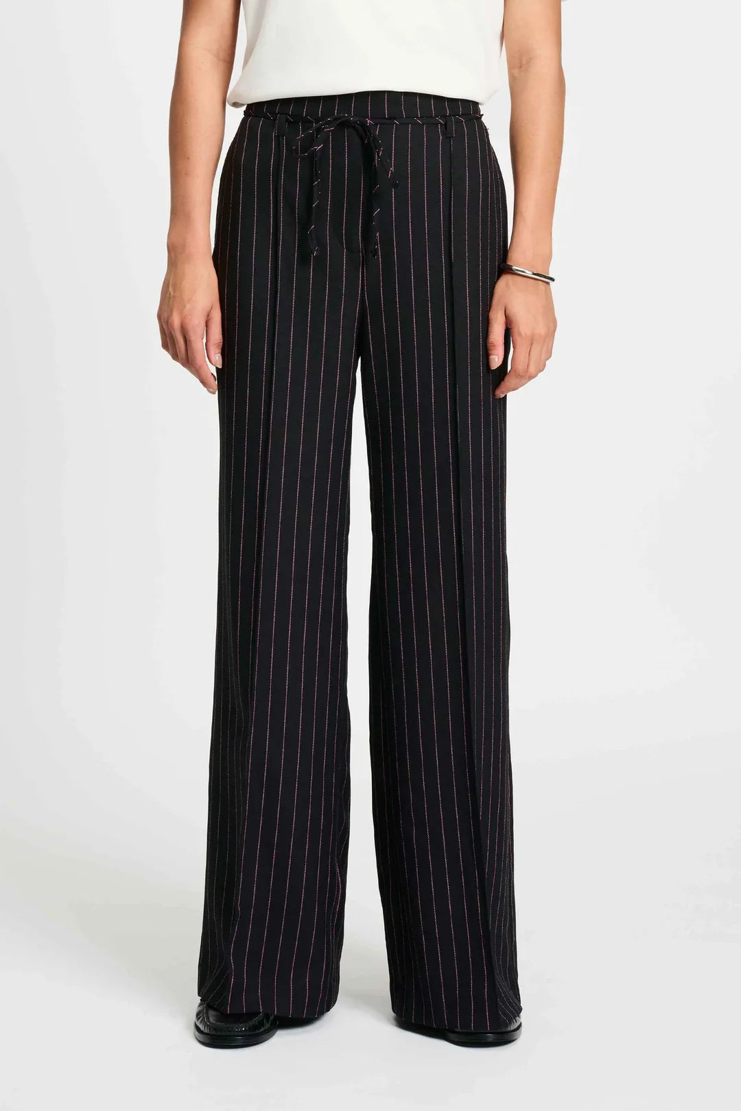 POM Amsterdam - Noir Stripe Pant