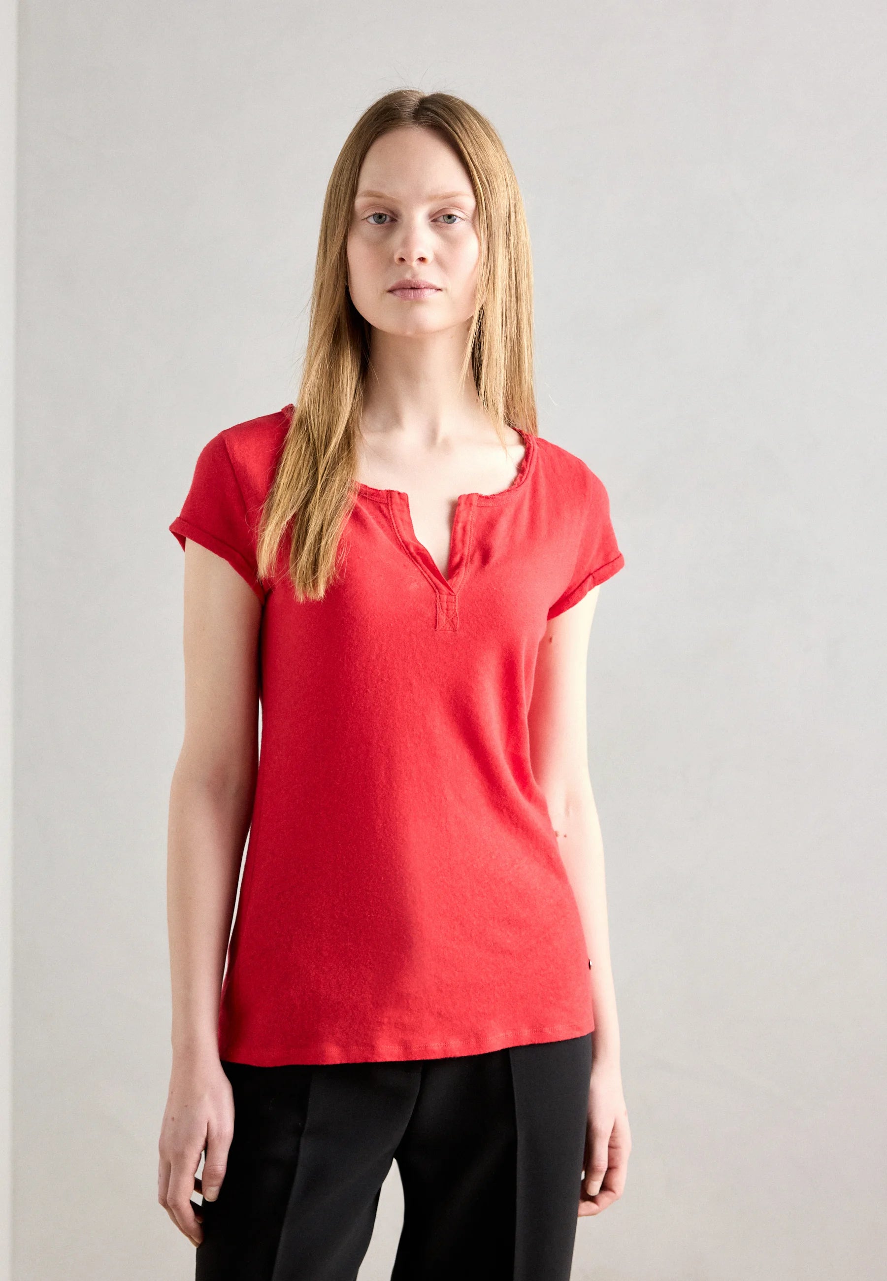 Mos Mosh - Troy Tee SS Chinese Red
